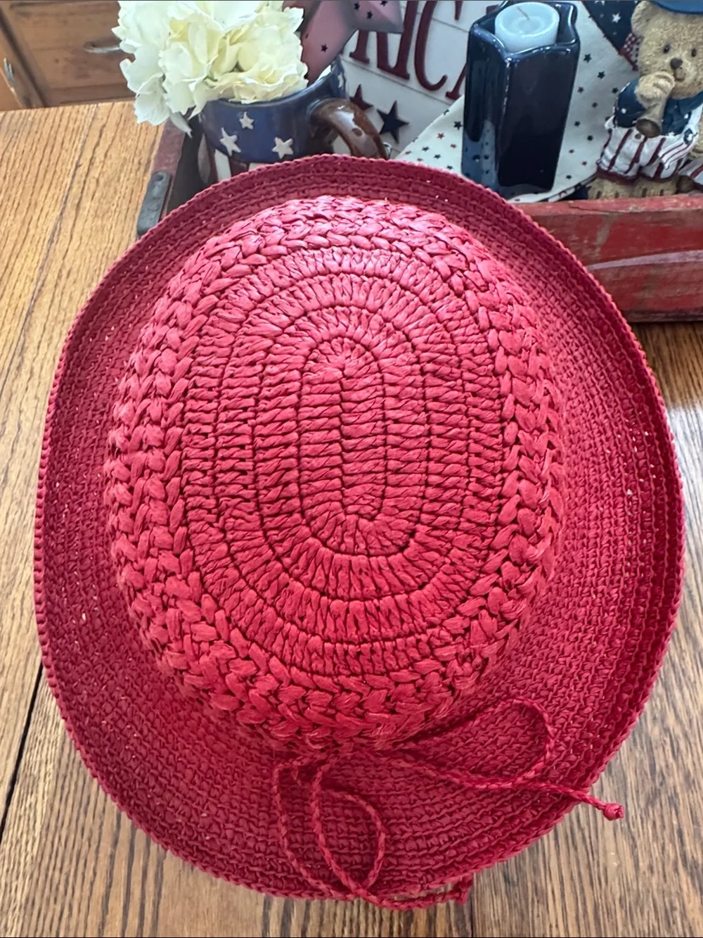 Scala Collection Straw Raffia Up-brim Hat